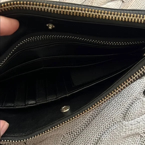 Rudsak Black Leather Wristlet - Picture 3 of 7